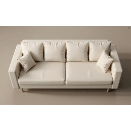 Sofa rozkładana LURIA - lekkość, która uspokaja