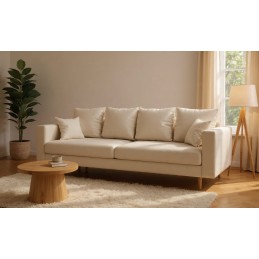 Sofa rozkładana LURIA - lekkość, która uspokaja