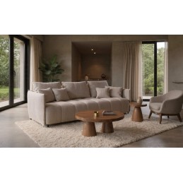 Sofa rozkładana FARO - cicha elegancja