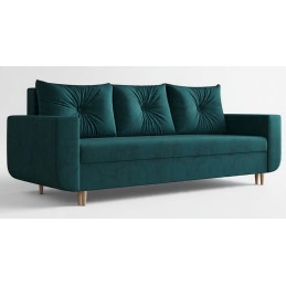 Sofa rozkładana MALIO - głęboki kolor, komfort który zostaje.