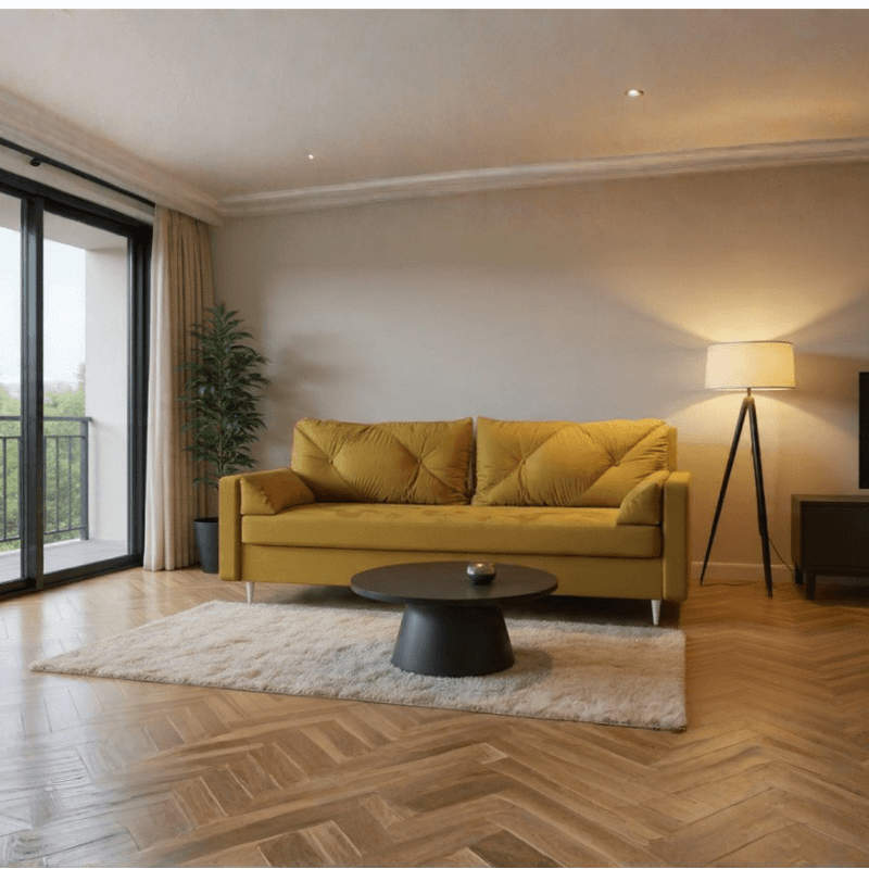 Sofa SARO - ciepły akcent, który robi całą atmosferę